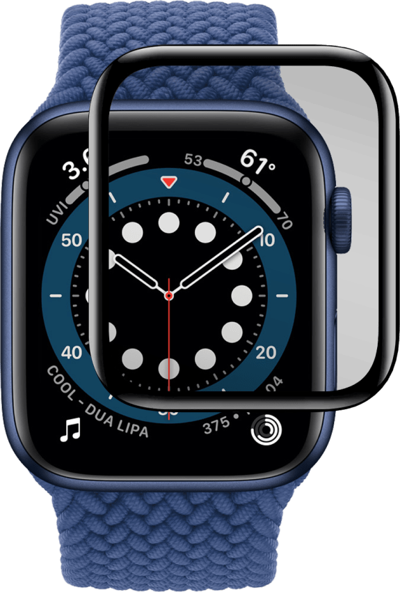 Black Ice Flex Screen Protector For Apple Watch 44mm in Clear